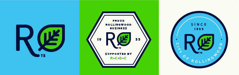 City of Rollingwood branding icon design