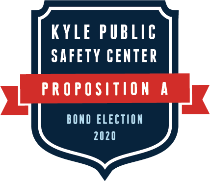City of Kyle Public Safety 2020 bond badge