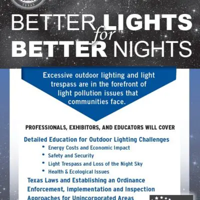 Dripping Springs Better Light for Better Nights poster