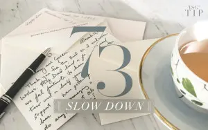 Buie Scout Guide slow down #73 graphic