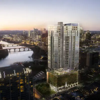 Seventy Rainey building rendering