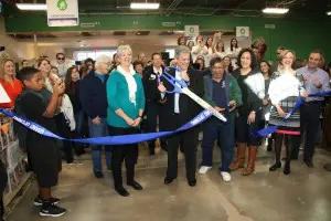 Austin City Council at the Austin Habitat's ribbon cutting ceremony
