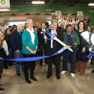 Austin City Council at the Austin Habitat's ribbon cutting ceremony