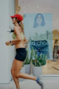 Jogger at Music Lane
