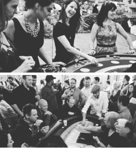 Poker players at Austin Young Chamber Poker Tournament