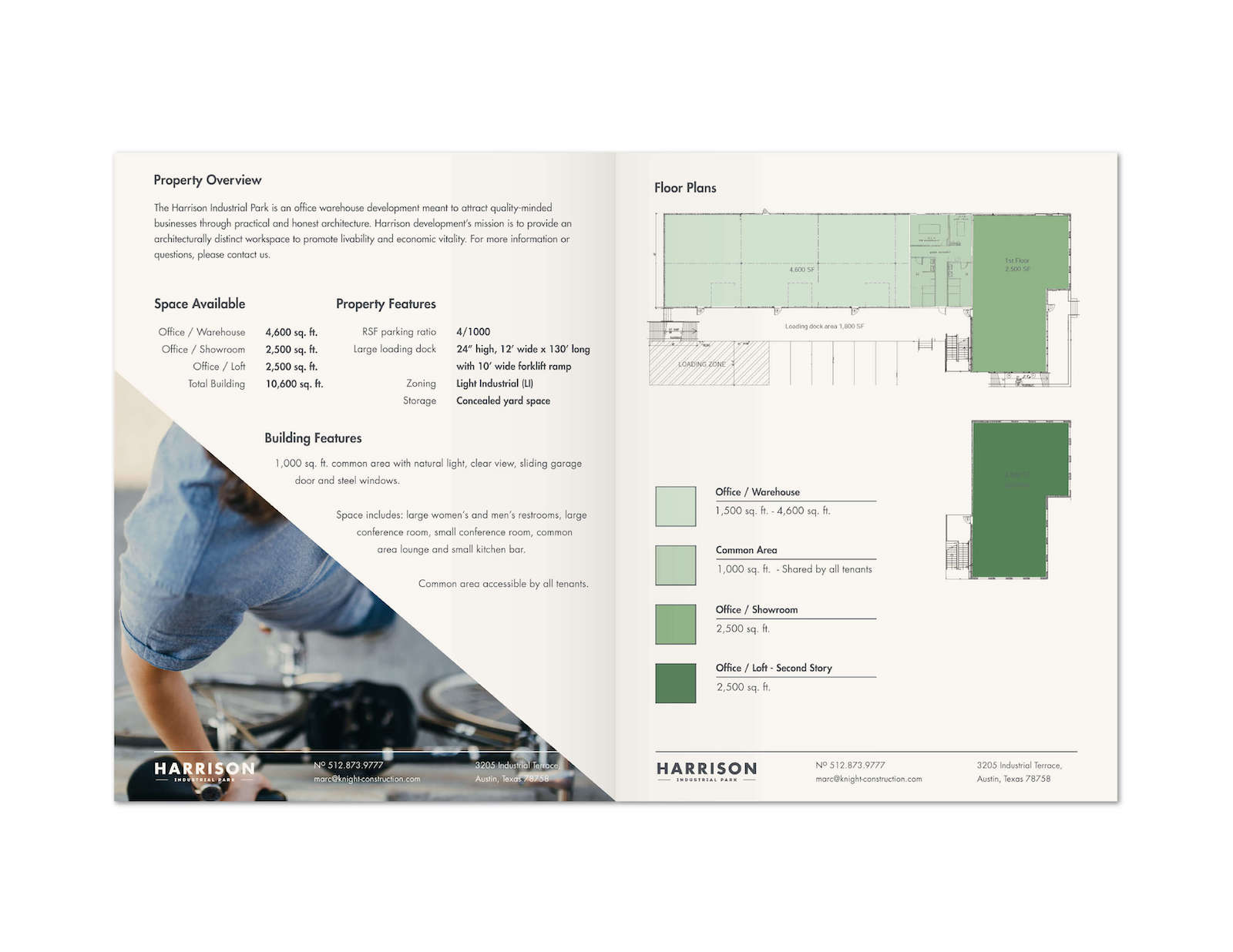 Harrison Industrial Park Informational Booklet Design