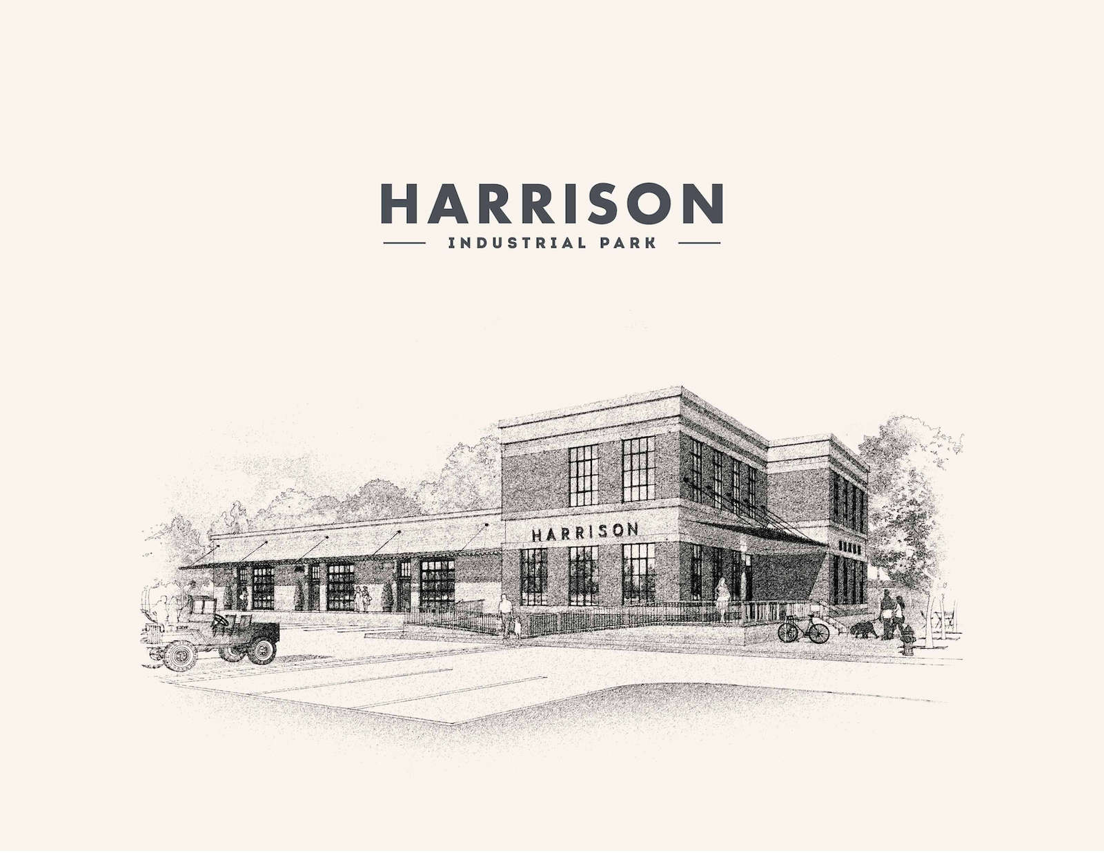 Harrison Industrial Park Mockup and Design