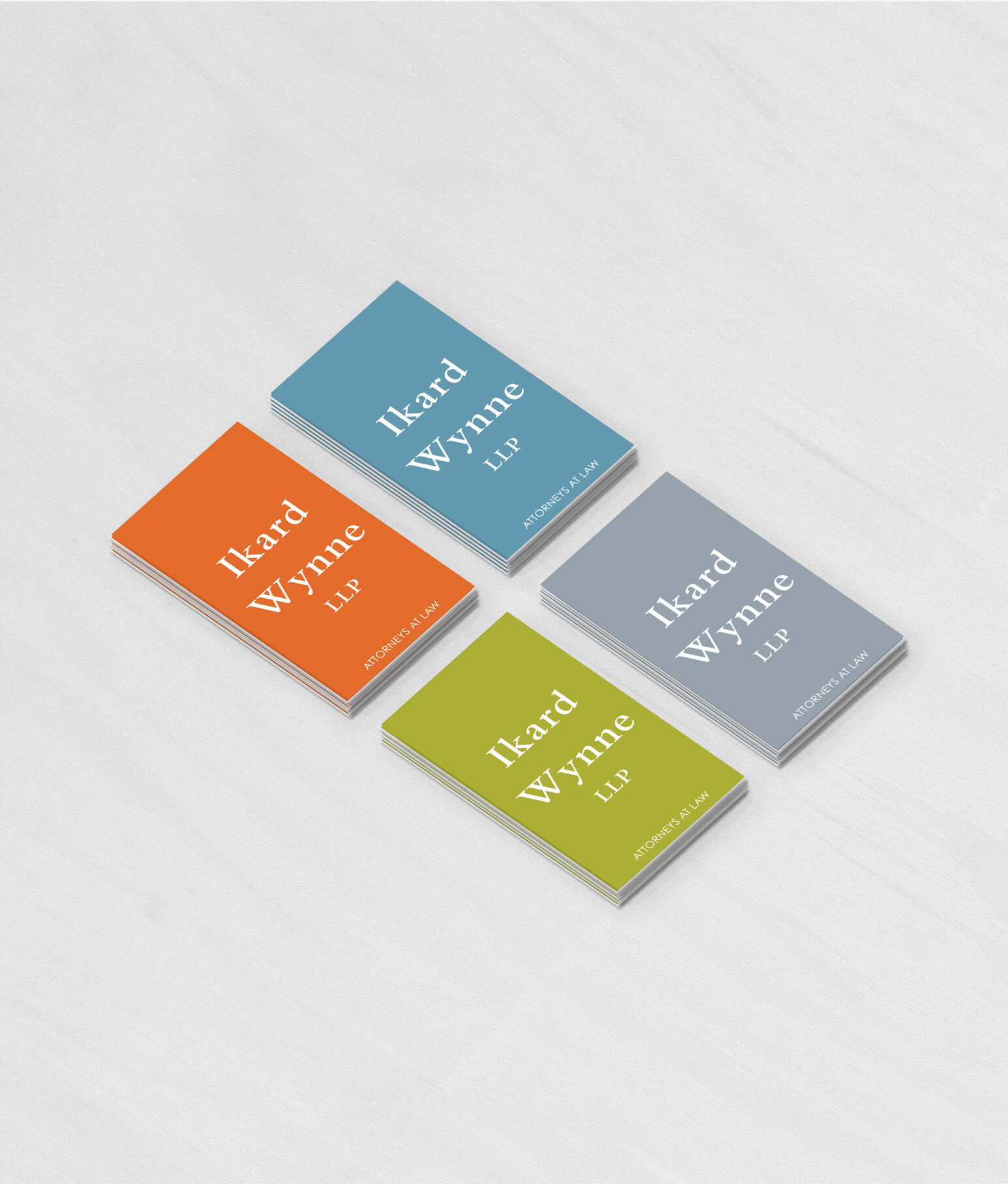 Ikard Wynne LLP business card design