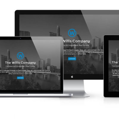 The Willis Company website design