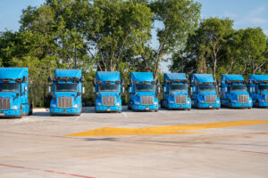 Waymo self-driving truck fleet