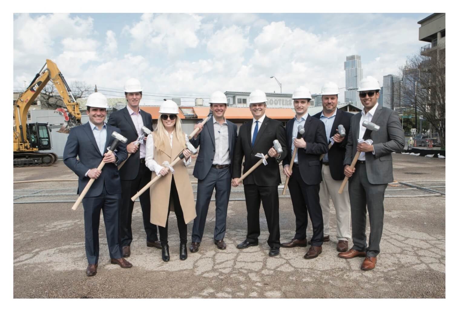River South Groundbreaking team